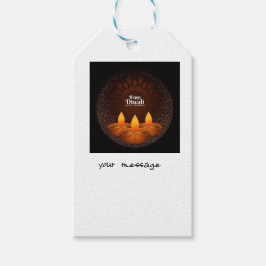 Diwali-Grußkarte Geschenkanhänger