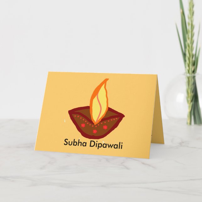 Diwali Karte (Vorderseite)