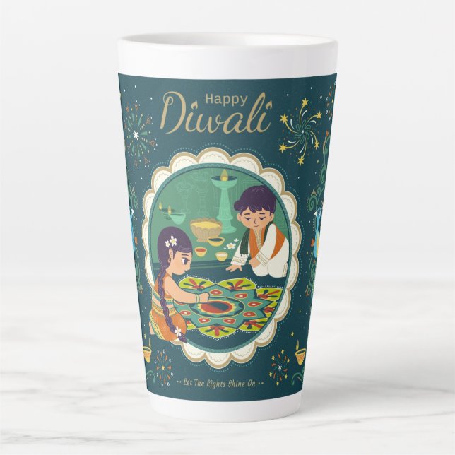 Diwali Latte Mug (Devant)