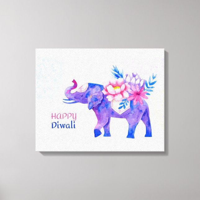 Diwali Leinwanddruck (Vorderseite)
