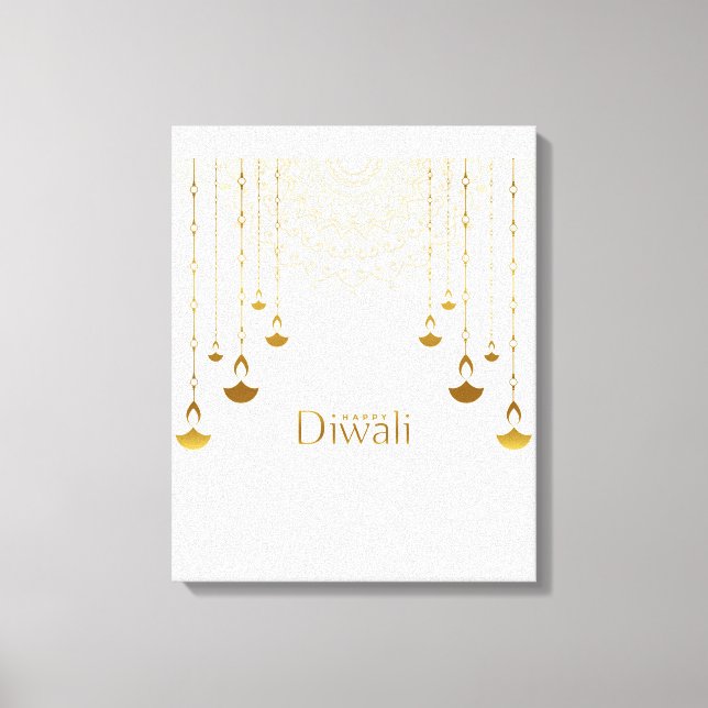 Diwali Leinwanddruck (Vorderseite)