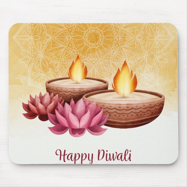 Diwali-Mauspad Mousepad (Vorne)