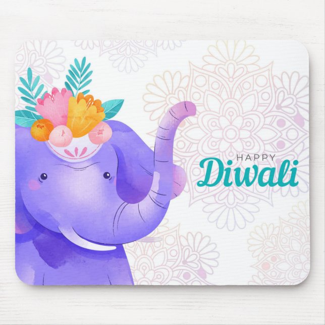 Diwali-Mauspad Mousepad (Vorne)