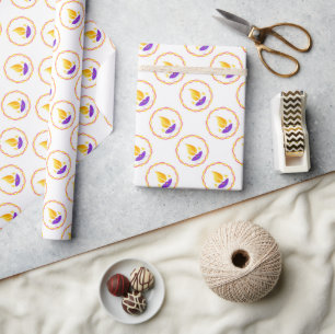 Diwali mit Diya Geschenkpapier