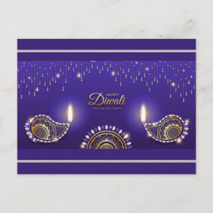 Diwali Postcard Postkarte