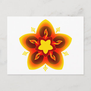 Diwali rangoli postkarte