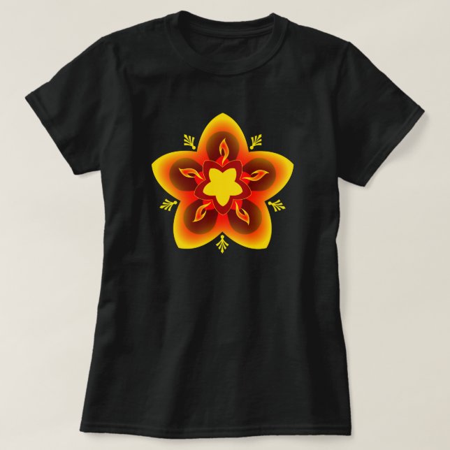 Diwali rangoli T-Shirt (Design vorne)