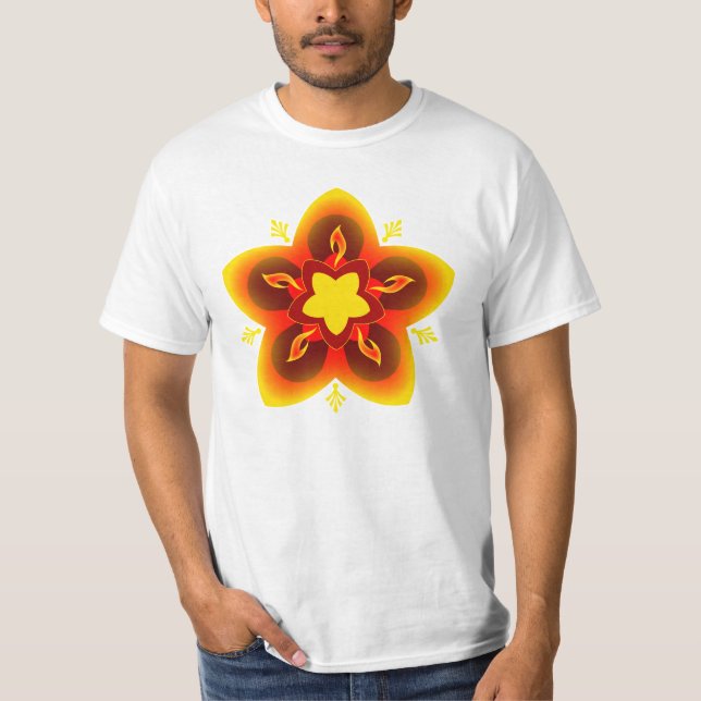 Diwali rangoli T-Shirt (Vorderseite)