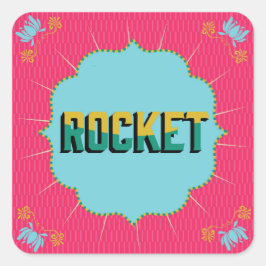 Diwali Square Stickers