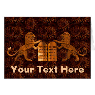 Dix commandements et lions