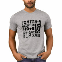 DIX-HUIT 18e anniversaire T-SHIRT