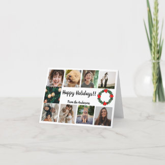 Dix modèles de photos pour un simple Noël