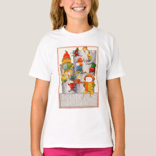 DIX SEIGNEURS QUI SAUTENT T-shirt pour filles
