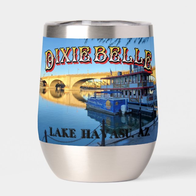 Dixie Belle an der London Bridge im Havasu-See (Rückseite)