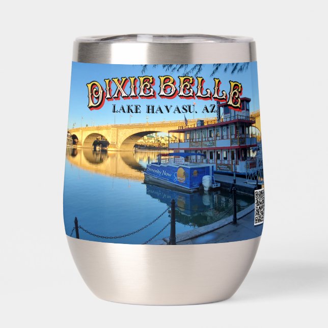 Dixie Belle an der London Bridge im Havasu-See (Rückseite)