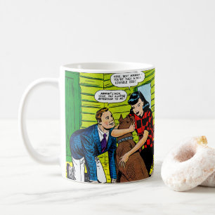 Dixie Dugan Liebenswerter Hund Vintage-Comics-Kaff Kaffeetasse