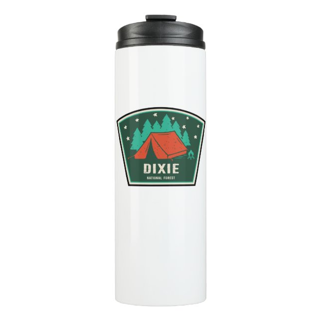 Dixie National Forest Camping Thermosbecher (Vorderseite)