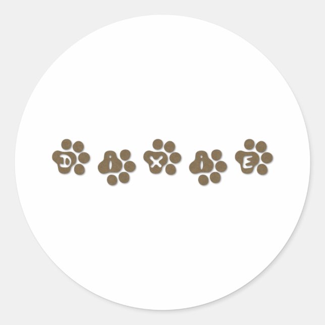 Dixie Runder Aufkleber (Vorderseite)