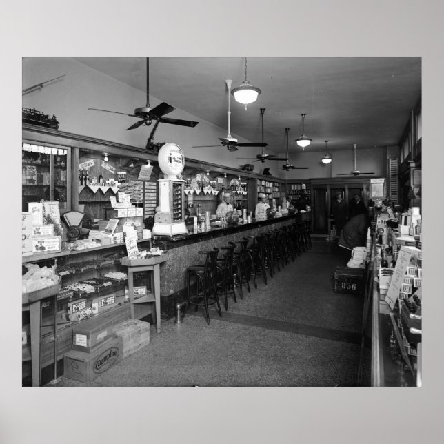 Dixie Soda Fountain Company: 1920 Poster (Vorne)