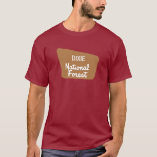 Dixie staatlicher Wald (Zeichen) T-Shirt