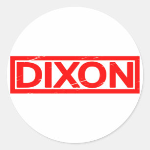Dixon Briefmarke Runder Aufkleber