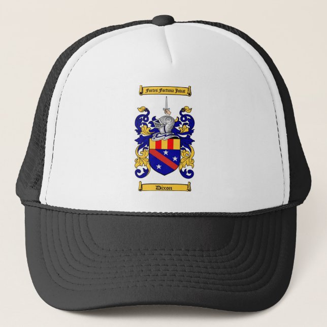 DIXON-FAMILIENWAPPEN - DIXON-WAPPEN TRUCKERKAPPE (Vorderseite)