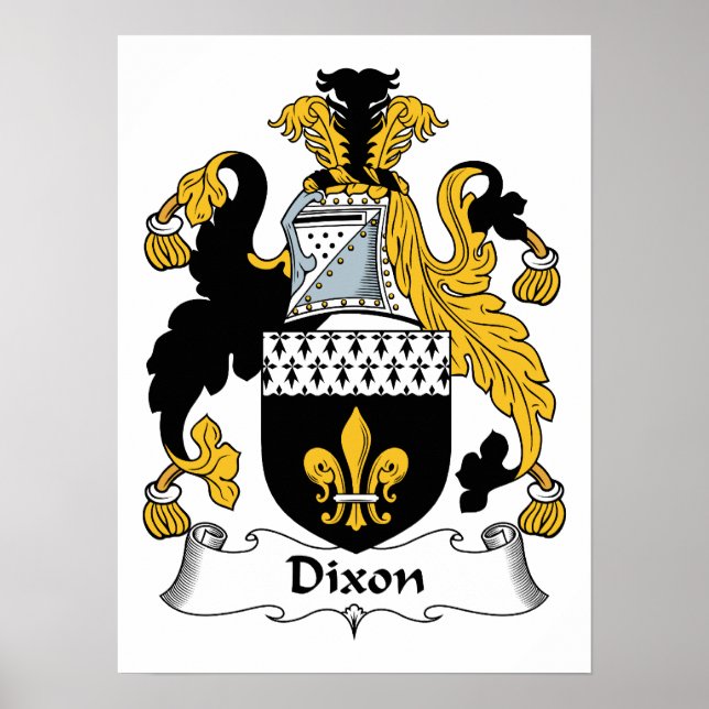Dixon Familienwappen Poster (Vorne)