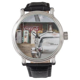 Dixon, New Mexico, Vereinigte Staaten. Oldtimer Armbanduhr