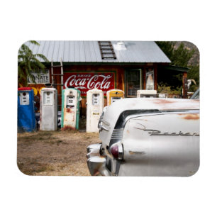 Dixon, New Mexico, Vereinigte Staaten. Oldtimer Magnet