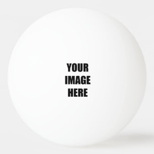 DIY, addieren Ihr eigenes Bild, Ihr Bild hier Tischtennisball