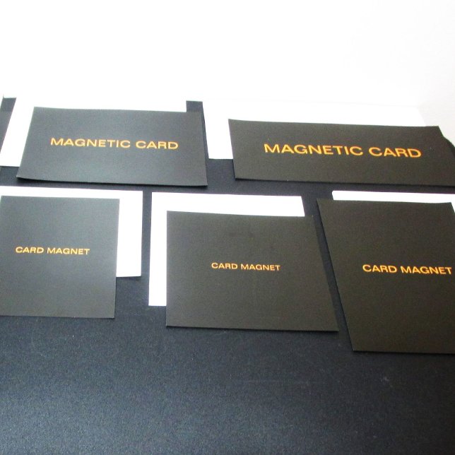 DIY Bildtext oder Logo hinzufügen, um Kartenmagnet Magnetkarte (Von Creator hochgeladen)