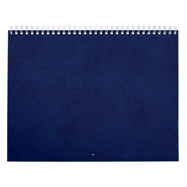 DIY blauer Kalender (Titelbild)