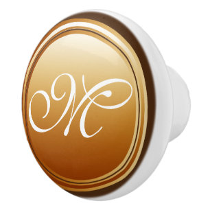 DIY Button - Anpassen Sie Ihre Monogramme und Idee Keramikknauf