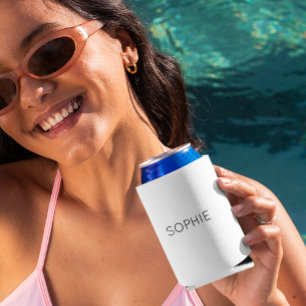 DIY Can Cooler   Benutzerdefinierter Text, Name, M Dosenkühler