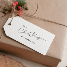 DIY CLASSIC FAMILIENNAME CALLIGRAPHY CHRISTMAS