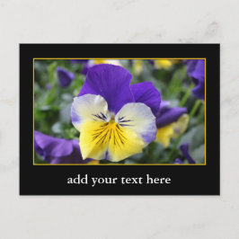 DIY, Create your own, add your image or text. Postkarte