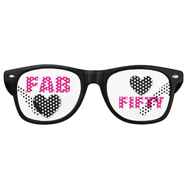 DIY Create your own BIRTHDAY Party Shades A62 Sonnenbrille (Vorderseite)