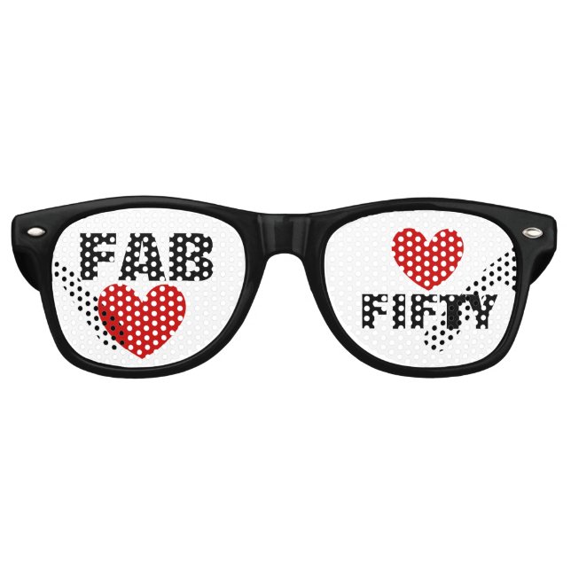 DIY Create your own BIRTHDAY Party Shades A62E Sonnenbrille (Vorderseite)