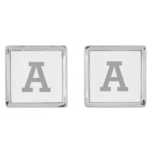 DIY Create your own Custom Monogram Cufflinks V01