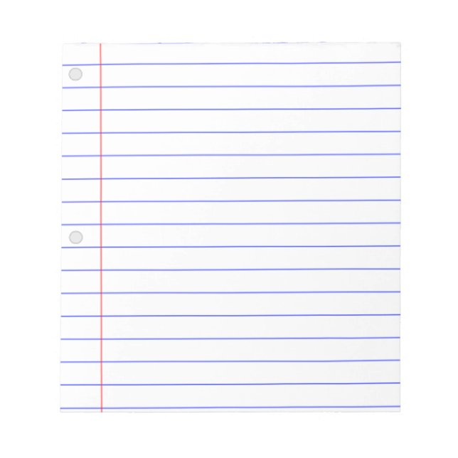 DIY CUSTOM NOTEBOOK PAPIERBLOCK MIT DÜNNEN LINIEN NOTIZBLOCK (Vorderseite)