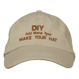 DIY Design Ihre eigenen Khaki Custom Geschenk H020 Bestickte Kappe