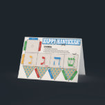 DIY Dreidel Happy Hanukka Grußkarte Feiertagskarte<br><div class="desc">DIY Dreidel Happy Hanukkah Grußkarte - Eine fantastische Karte, die sich im traditionellen dreidimensionalen Spiel verändert. Entworfen im Geist von Hanukkah, alles, was Sie brauchen, ist eine Schere und Klebstoff und Sie sind bereit. Diese innovative und beschissene Karte bietet den Kindern viel Spaß. Innerhalb der Nachricht können Sie auf alles,...</div>