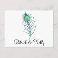 DIY Elegant Peacock Feather