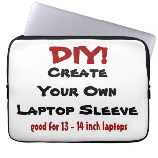 DIY - Entwerfen Sie Ihre eigene Gewohnheit die 13 Laptopschutzhülle