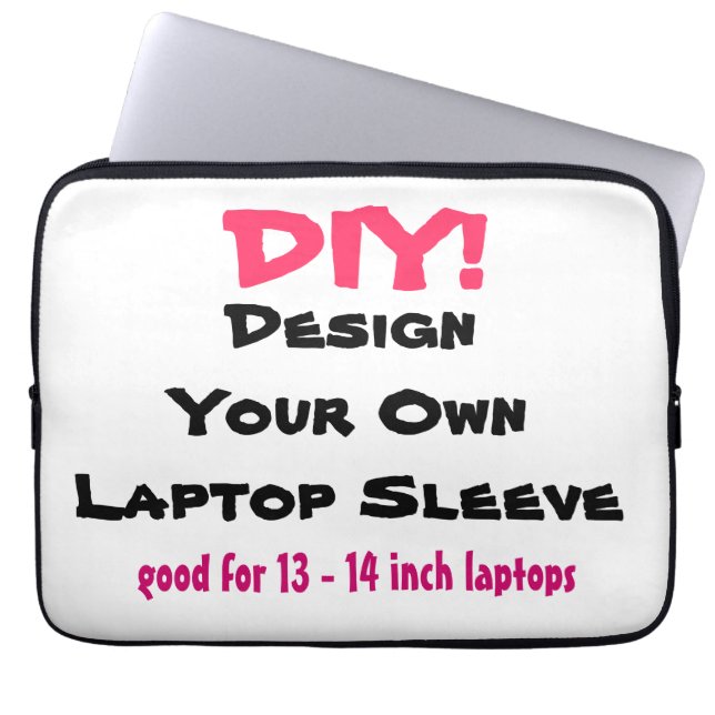 DIY - Entwerfen Sie Ihre Selbst Laptopschutzhülle (Vorderseite)