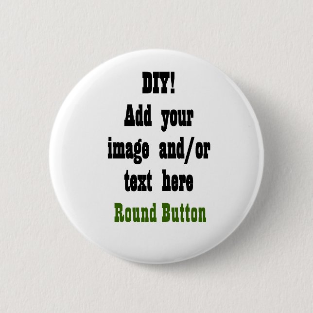 DIY Entwurf Ihr eigener kundenspezifischer Knopf Button (Vorderseite)
