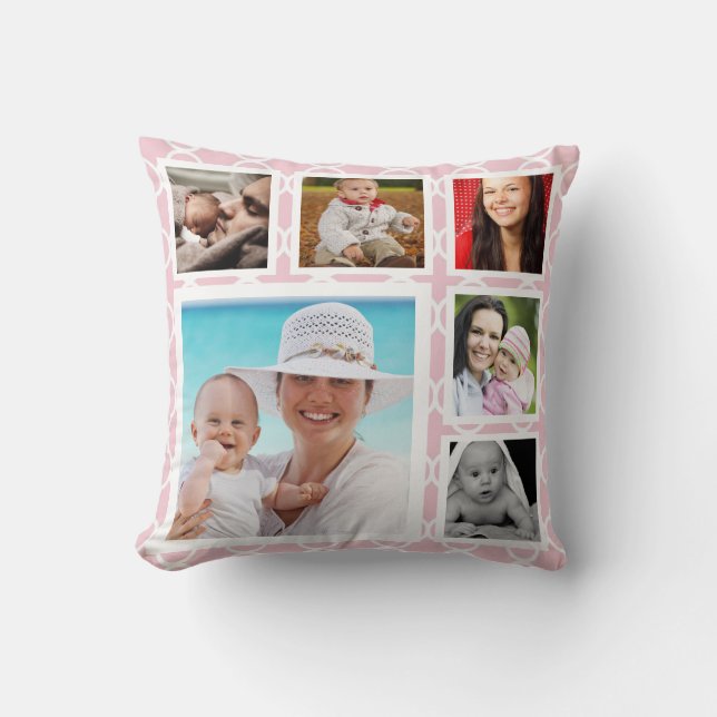 DIY erstellen eine Personalisierte Fotovorlage Kissen (Vorderseite)