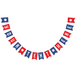 DIY Erstellen Sie Ihr eigenes Banner Red White & B