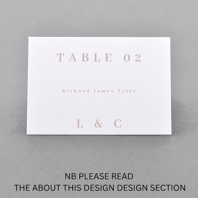 DIY Faltmoderne, schmutzige rosa Platzkarten (Von Creator hochgeladen)