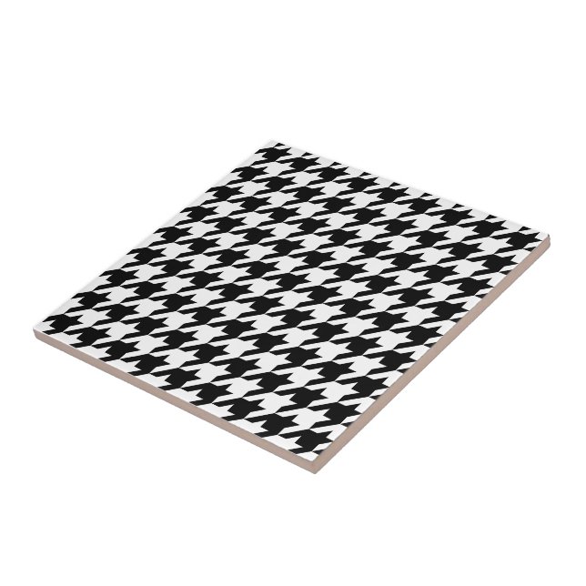 DIY-Farben Houndstooth Karomuster Fliese (Seite)